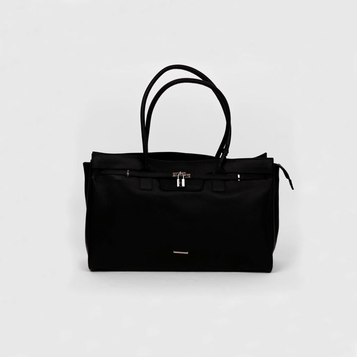 Sable Grain City Leather Bag