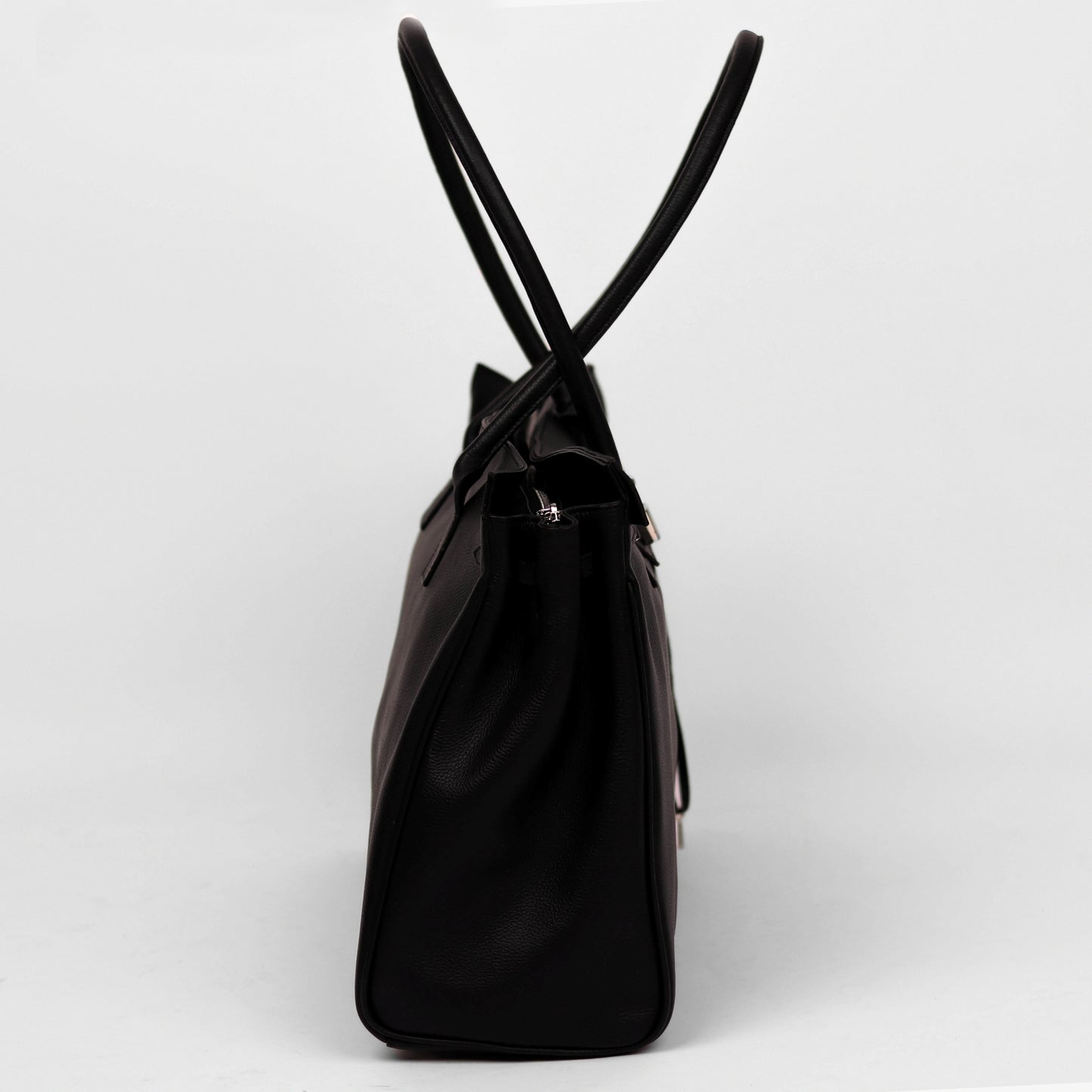 Sable Grain City Leather Bag