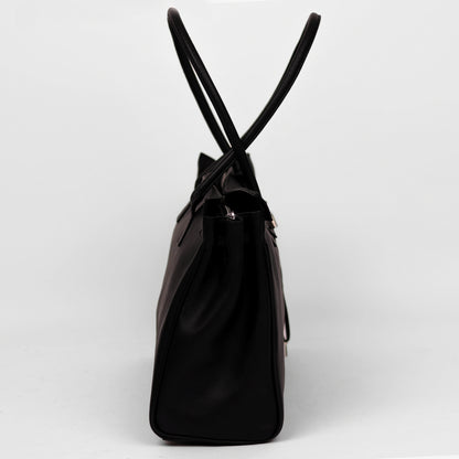 Sable Grain City Leather Bag