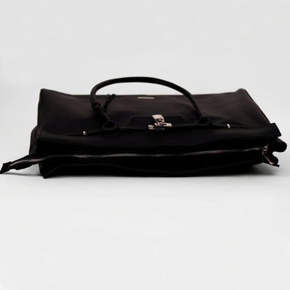 Sable Grain City Leather Bag