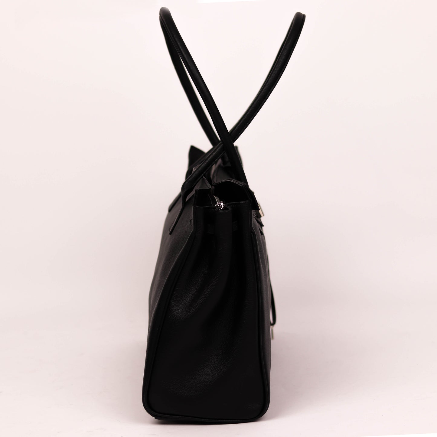 Sable Grain City Leather Bag