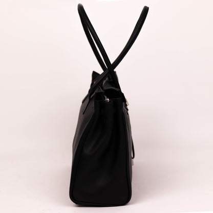 Sable Grain City Leather Bag