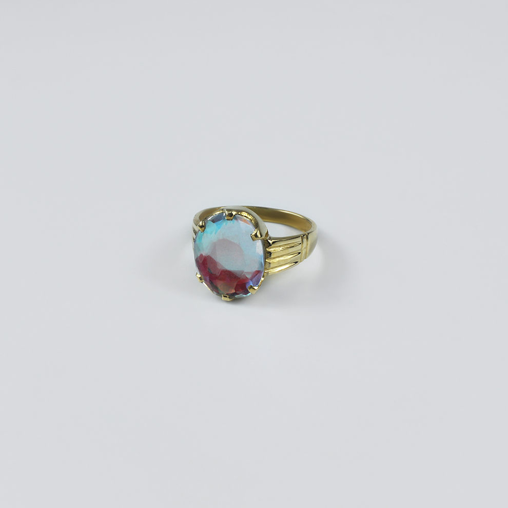 Scarlet Horizon Ring