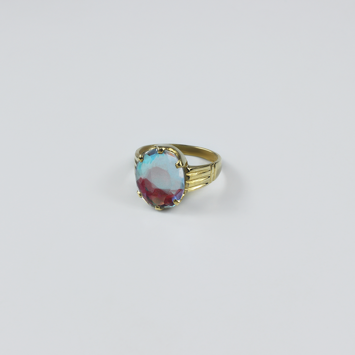 Scarlet Horizon Ring