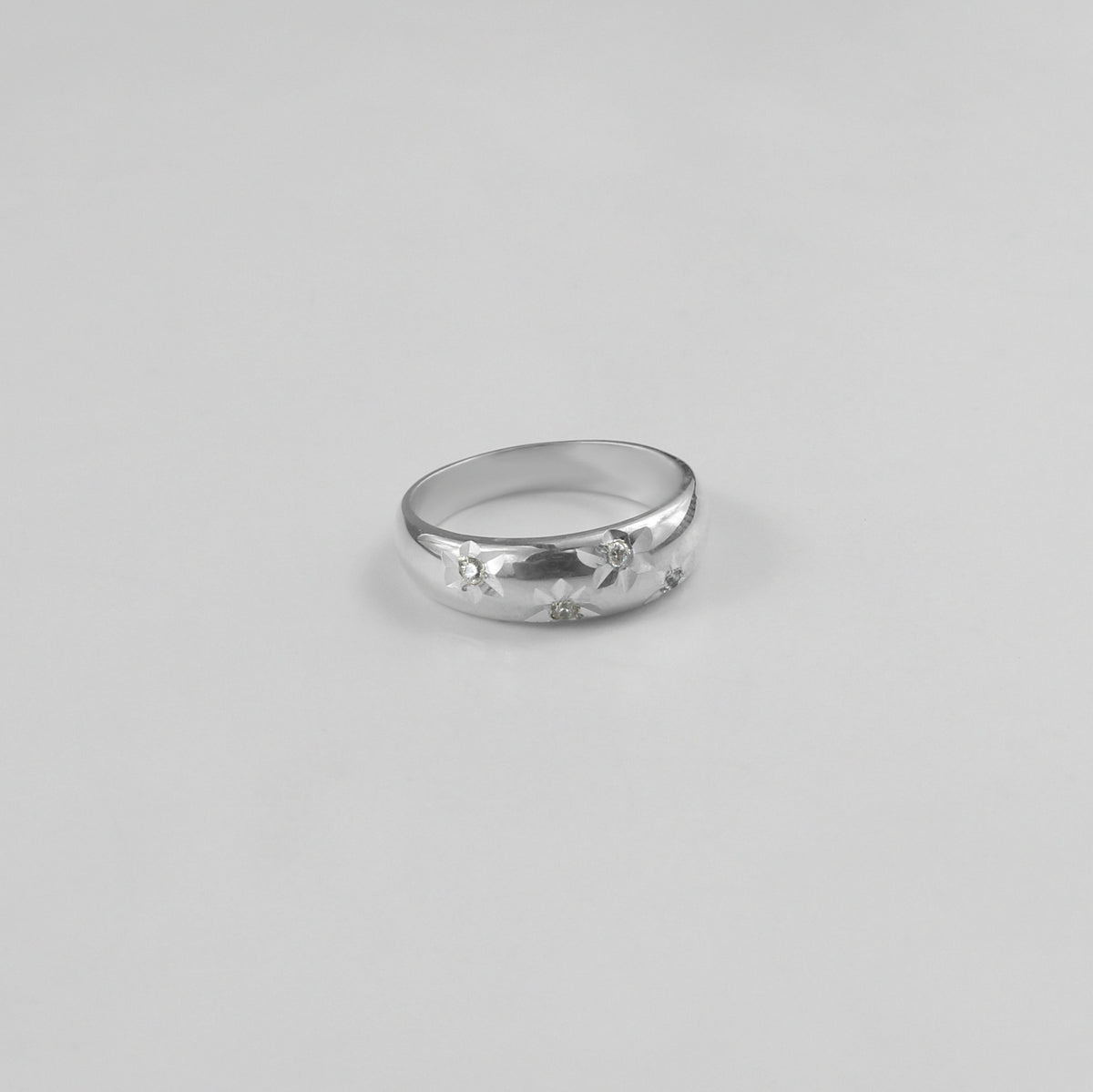 Scattered Star Signet Ring