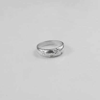 Scattered Star Signet Ring