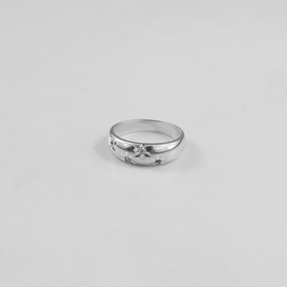 Scattered Star Signet Ring
