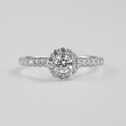 Seraphine Sterling Silver Lab-Grown Diamond Ring