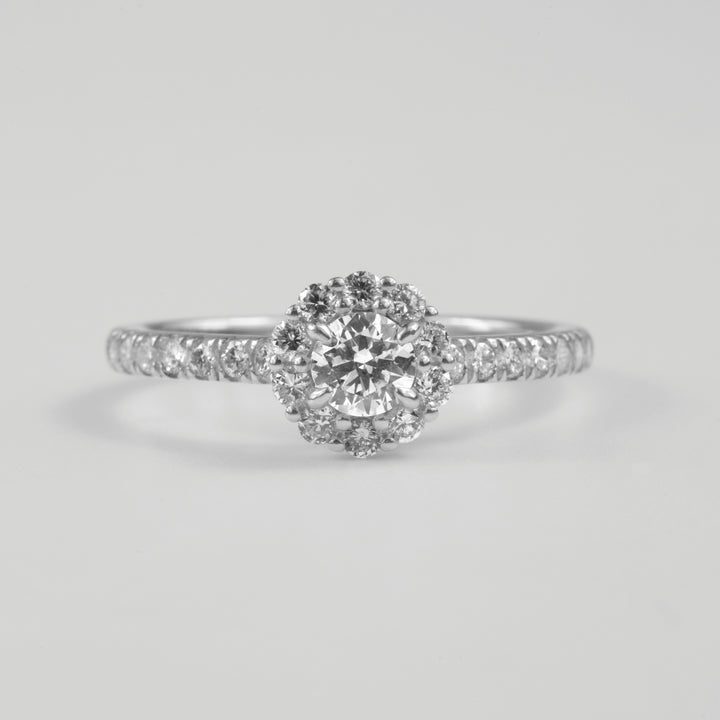 Seraphine Sterling Silver Lab-Grown Diamond Ring