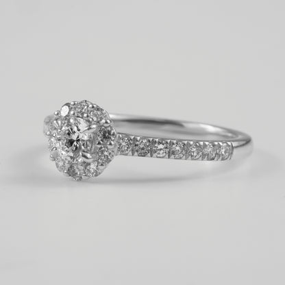 Seraphine Sterling Silver Lab-Grown Diamond Ring