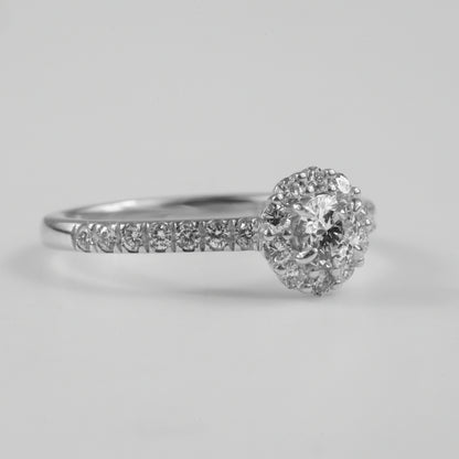 Seraphine Sterling Silver Lab-Grown Diamond Ring