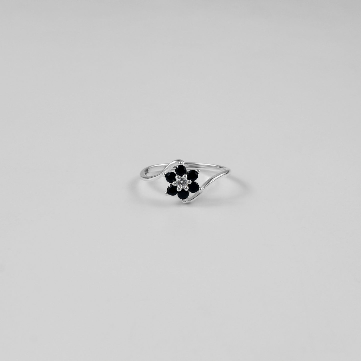 Shadow Orchid Ring