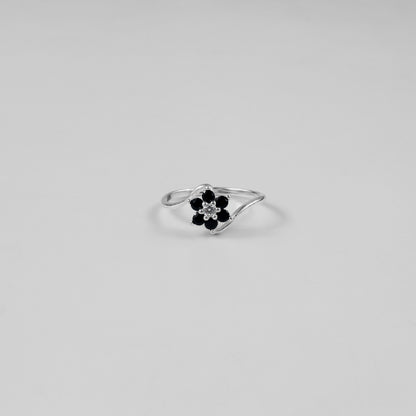 Shadow Orchid Ring