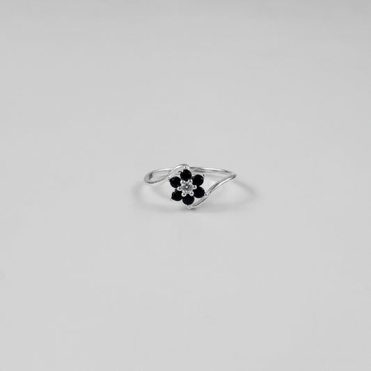 Shadow Orchid Ring