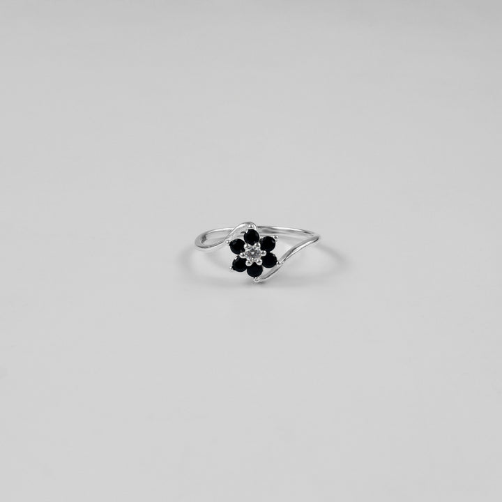 Shadow Orchid Ring