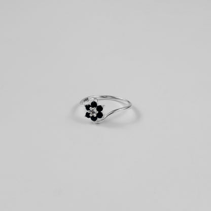 Shadow Orchid Ring