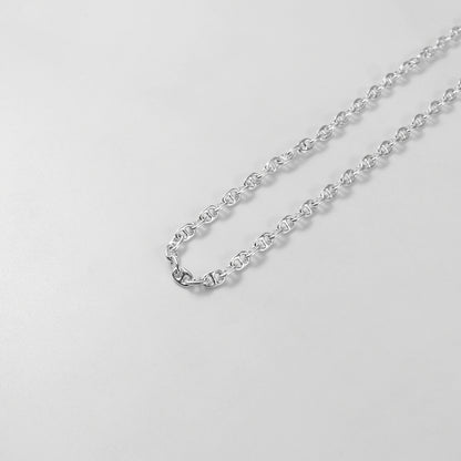 Silver Lattice Necklace