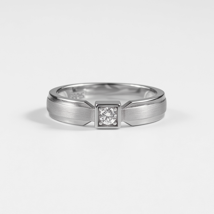 Radiant Center Round Ring