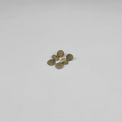 Solstice Tiered Disc Earrings
