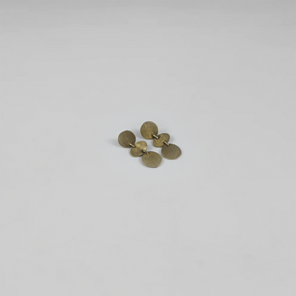 Solstice Tiered Disc Earrings