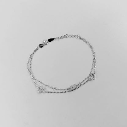 Sparkling Heart Harmony Bracelet