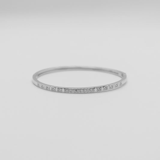 Square Sparkle Bangle