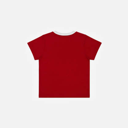 Sun and Moon baby tee (Red)