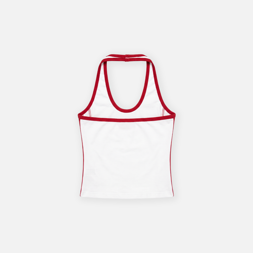 Sun and moon halter top