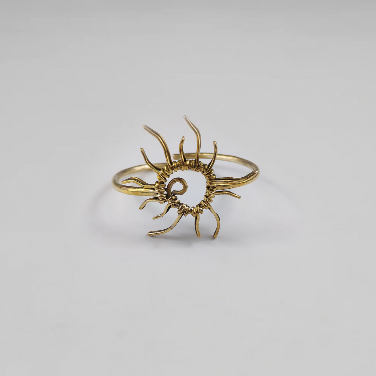 Sunbeam Wire Cuff Bracelet