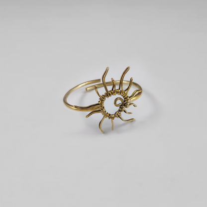 Sunbeam Wire Cuff Bracelet