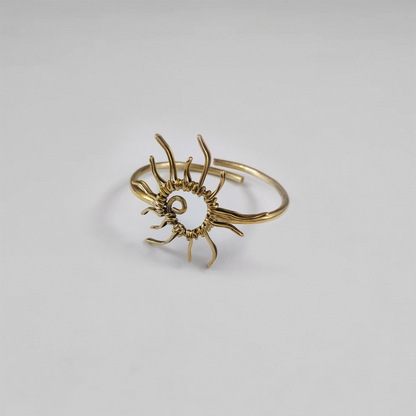 Sunbeam Wire Cuff Bracelet