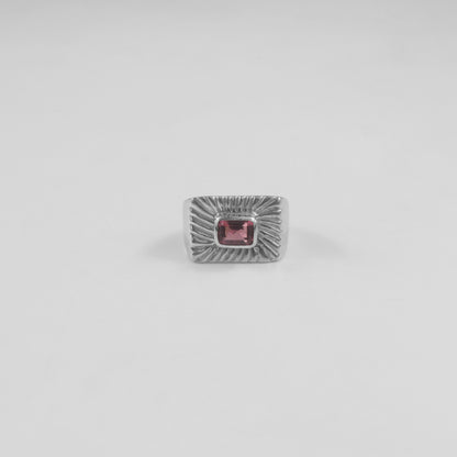 Sunburst Gem Ring