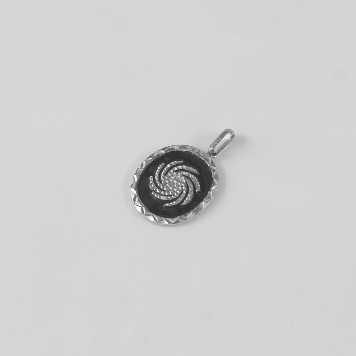 Textured Sol & Luna Pendant