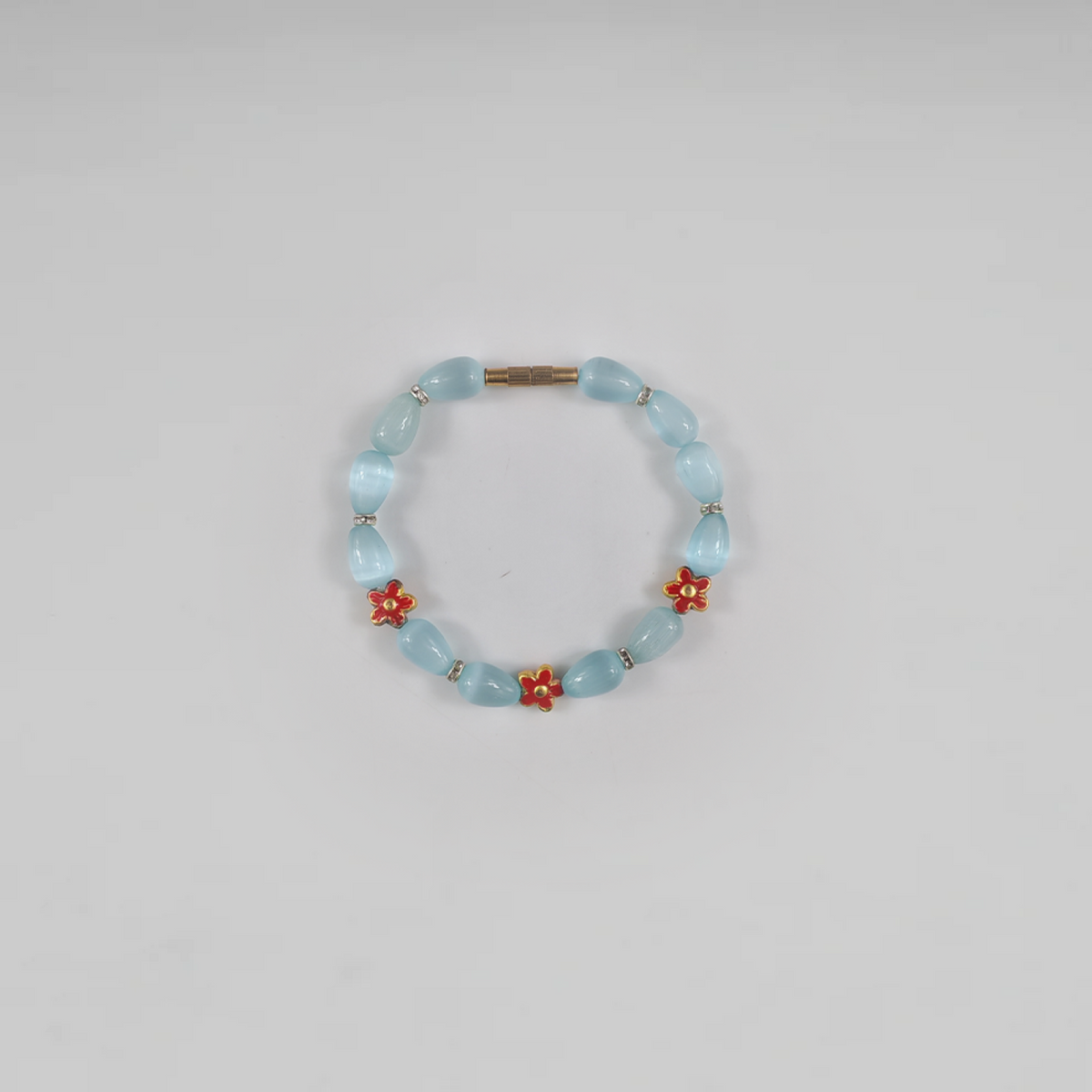 The Cerulean Bloom Bracelet