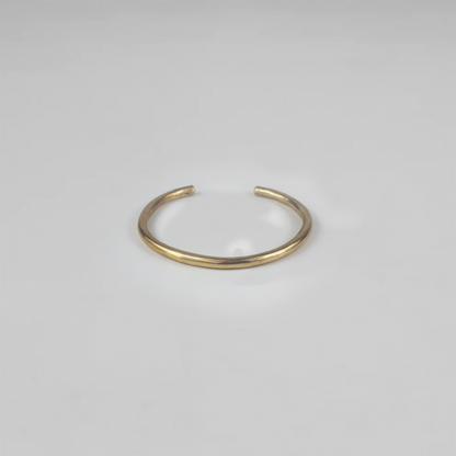 The Contour Brass Torque Cuff