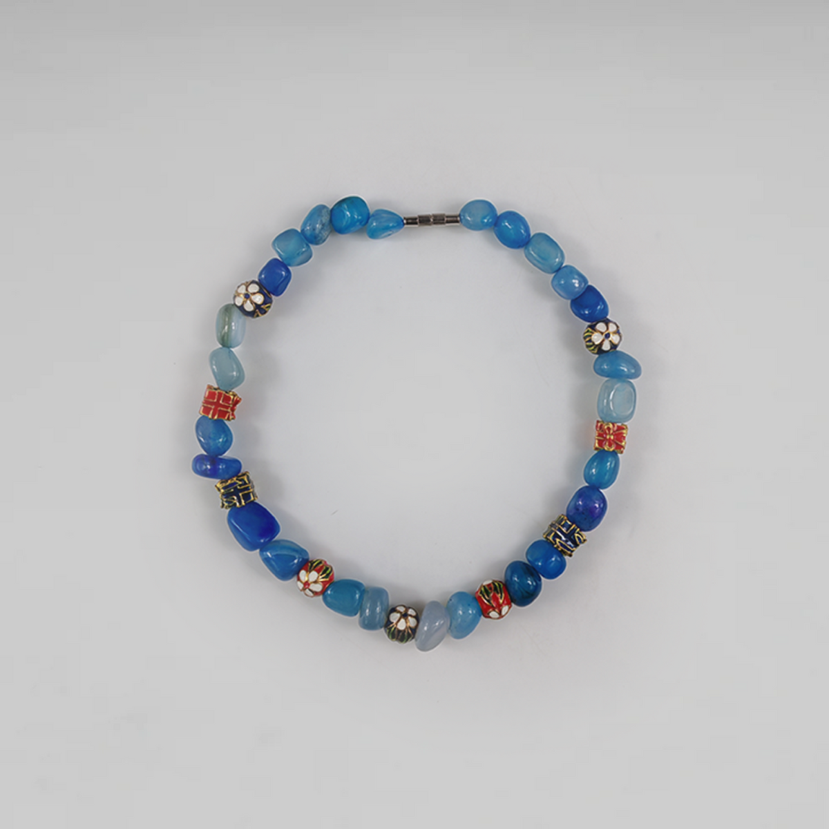 The Sapphire Flora Necklace