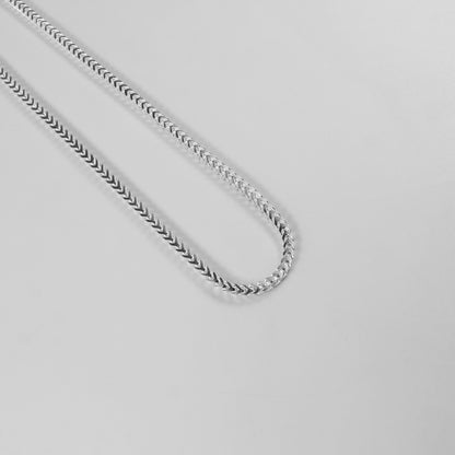 Thick Hollow braided Necklace