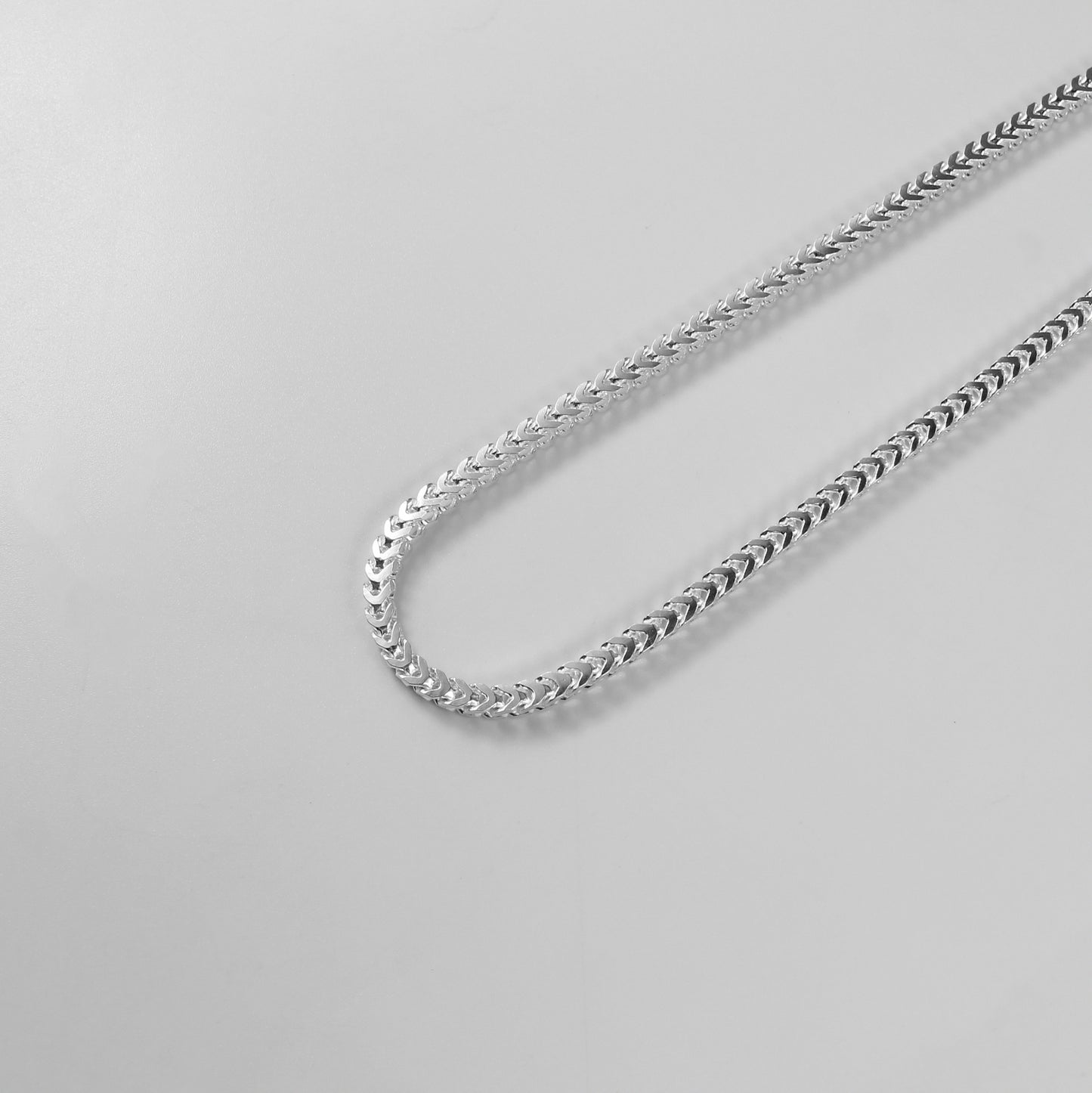 Thick Hollow braided Necklace