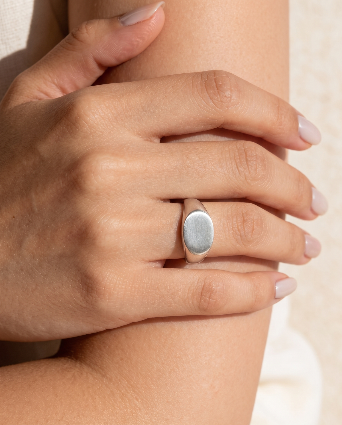 Thick Plainum Ring