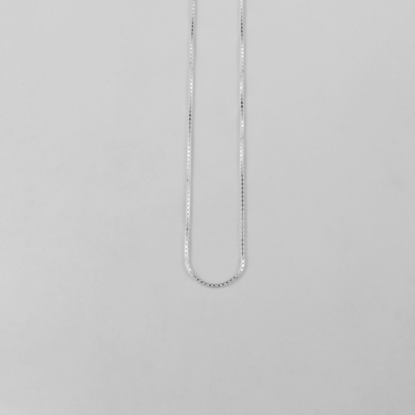 Thin Box Box Necklace