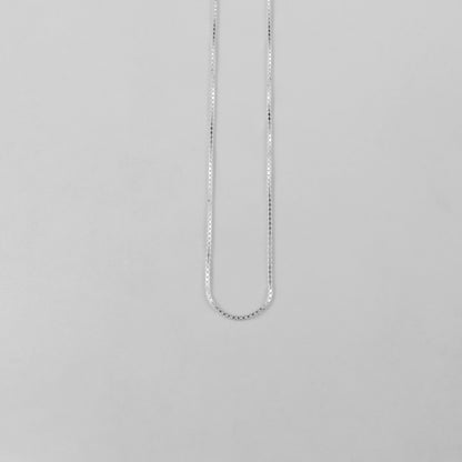 Thin Box Box Necklace
