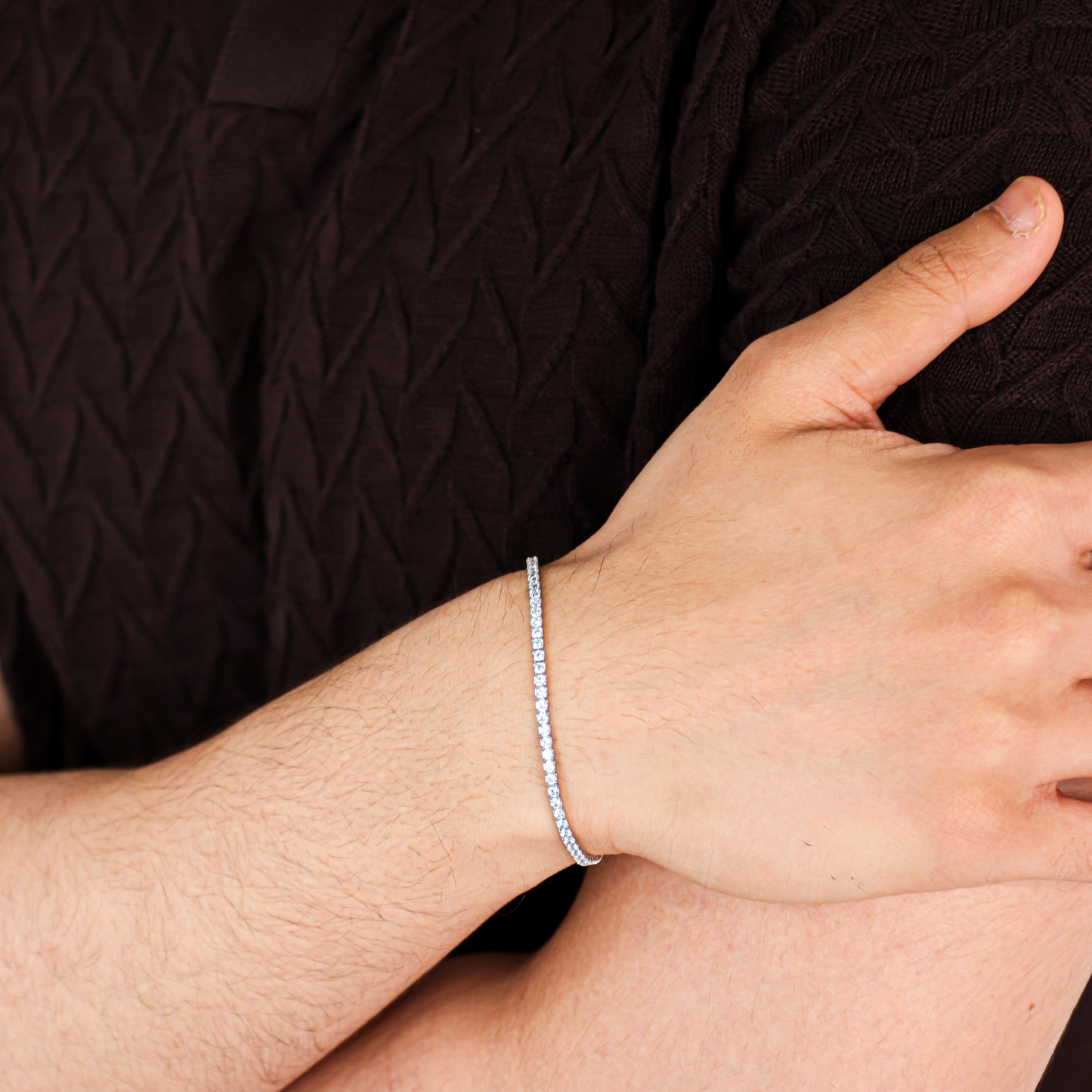 Thin Dazzle Aura Bracelet
