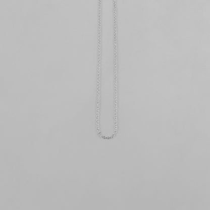 Thin Round Link Necklace