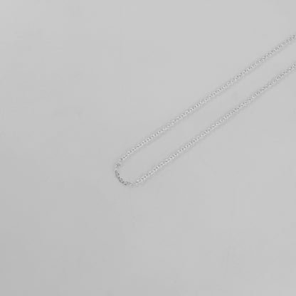 Thin Round Link Necklace