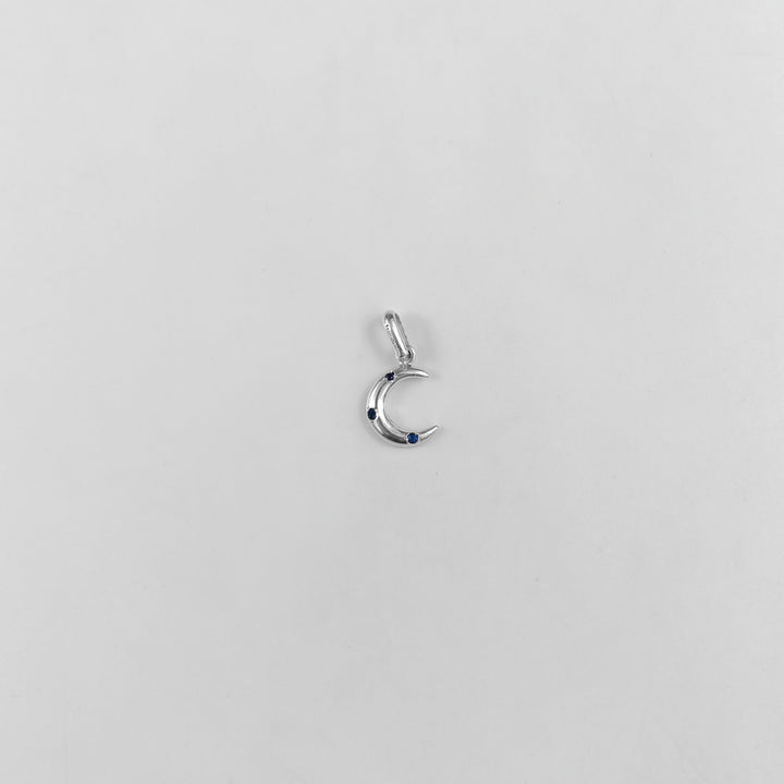Tri-Dot Moon Pendant