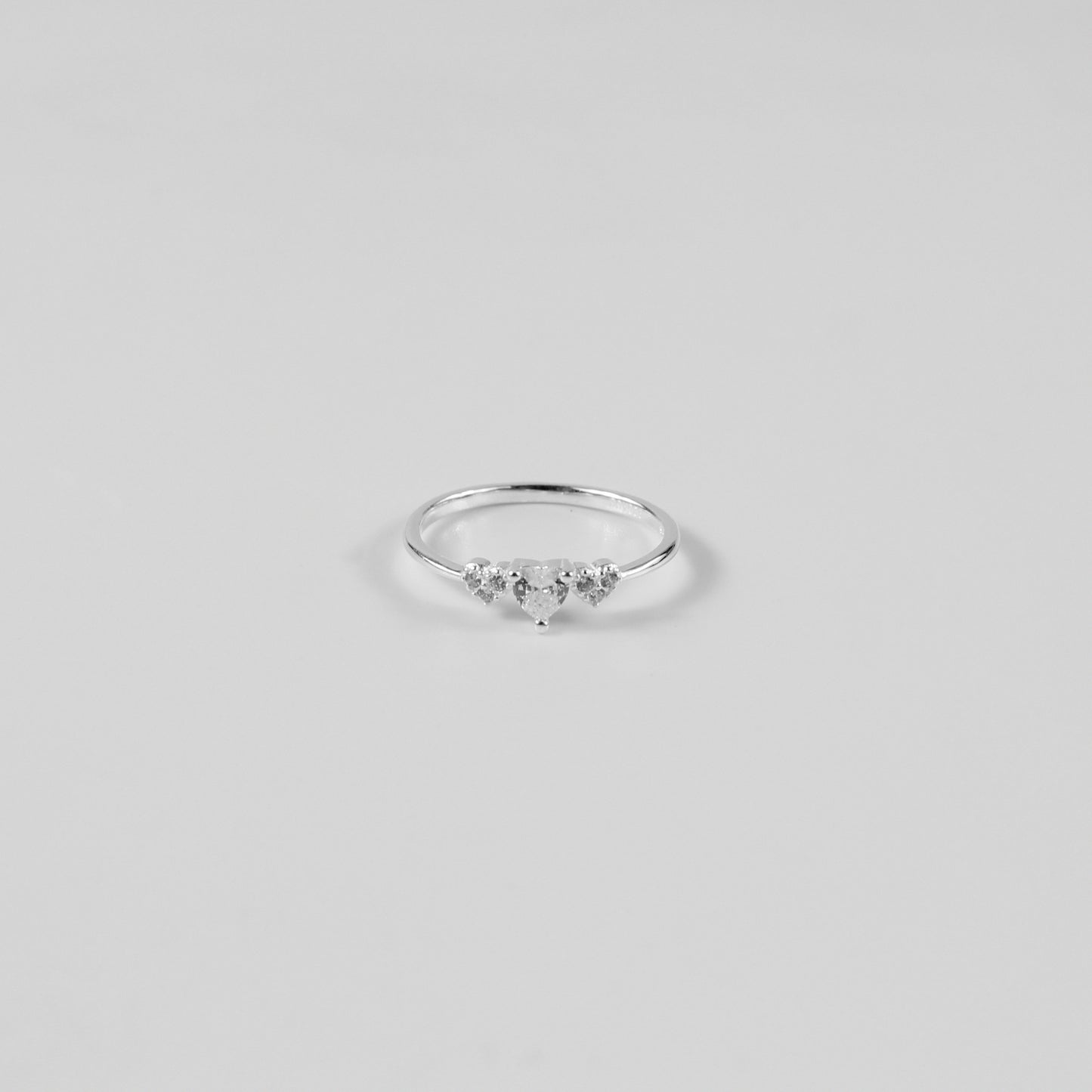 Trinity Heart Ring