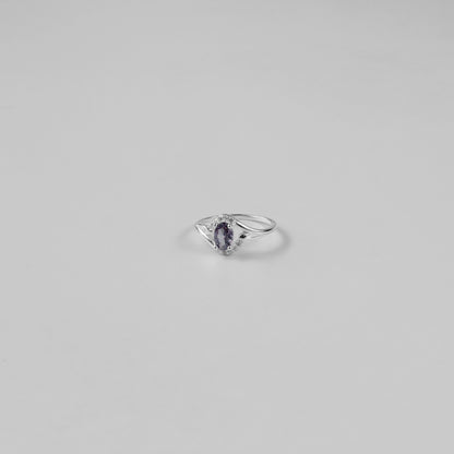 Violet Meridian Ring
