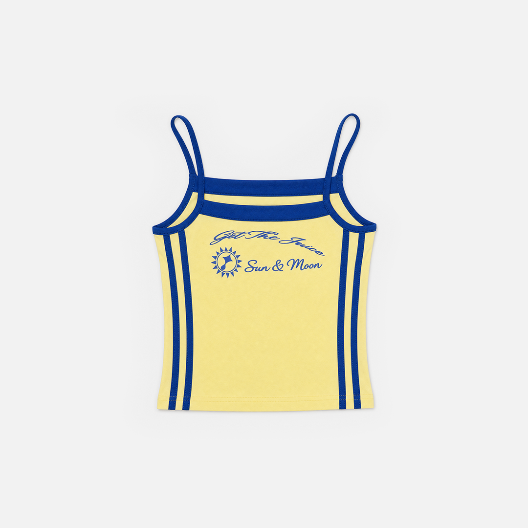 Yellow cami tank top