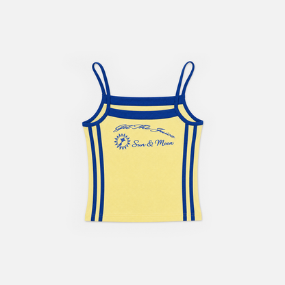 Yellow cami tank top