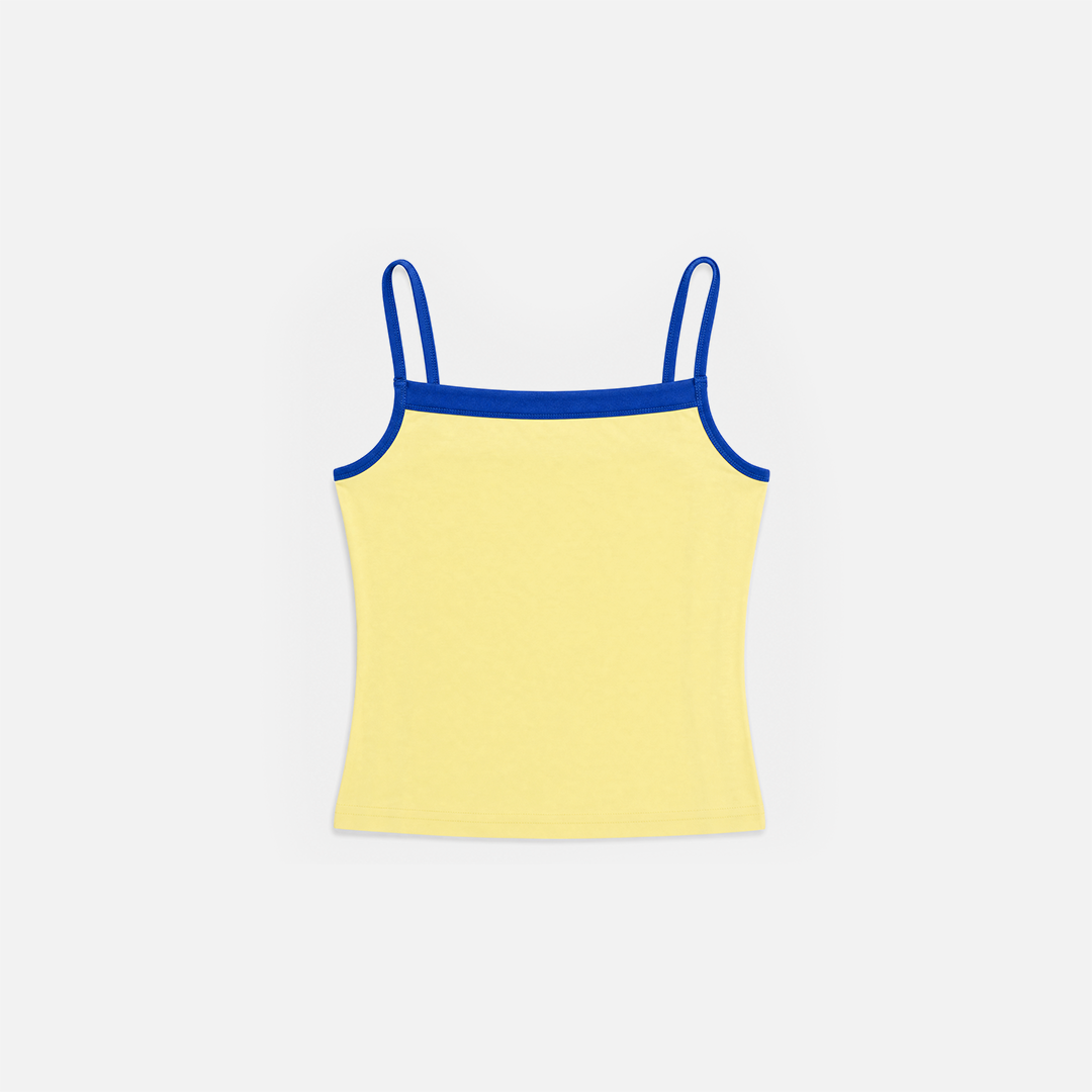 Yellow cami tank top